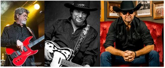 The Ultimate Duo Tribute to Waylon Jennings with two members of his band The Waymores: Tommy Townsend & Jerry 